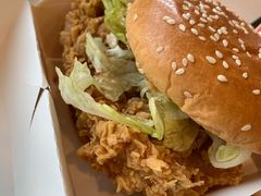 劲脆鸡腿堡-肯德基(渔阳店)