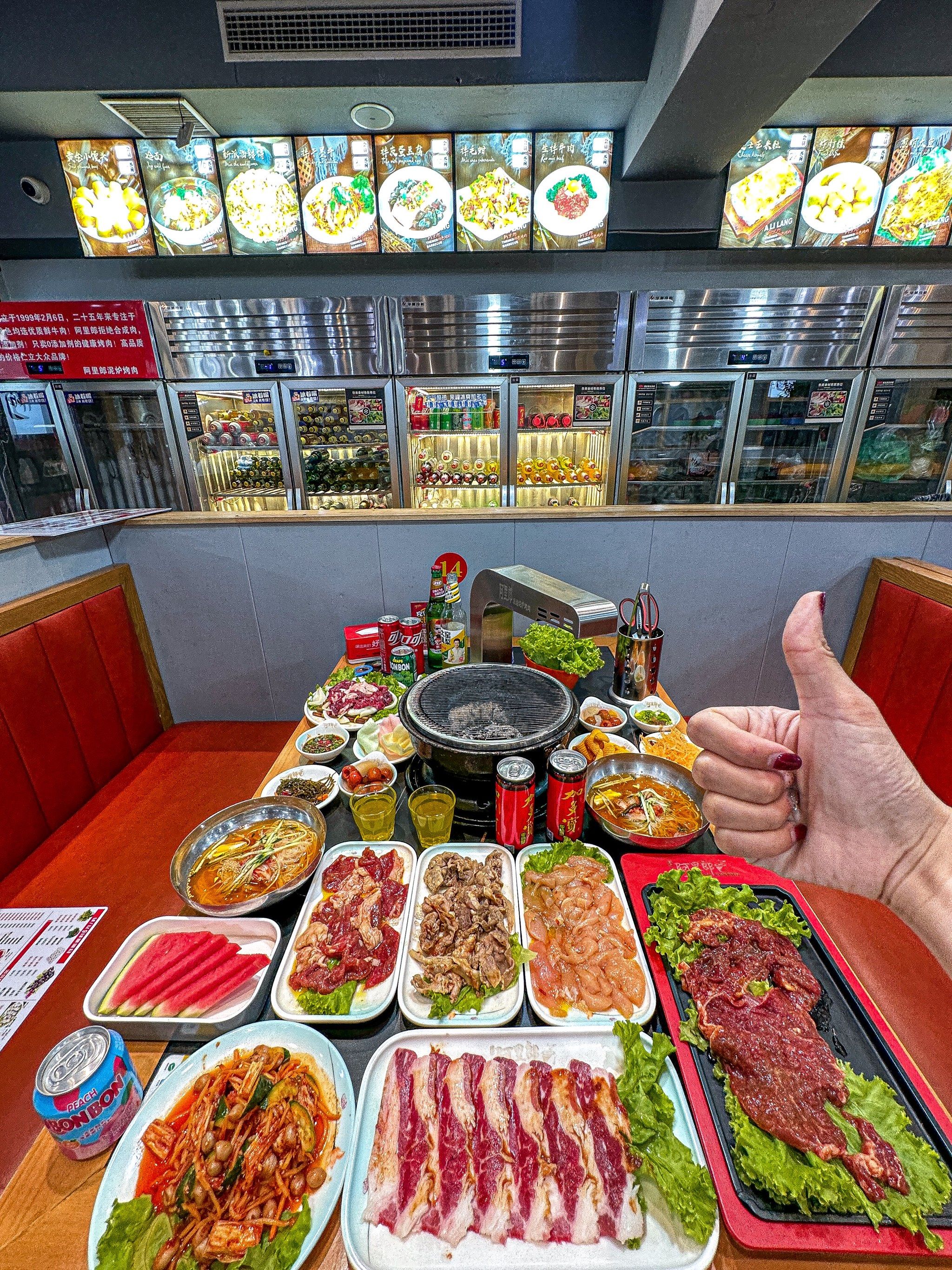 沈阳第一站来阿里郎泥炉烤肉太好吃啦!