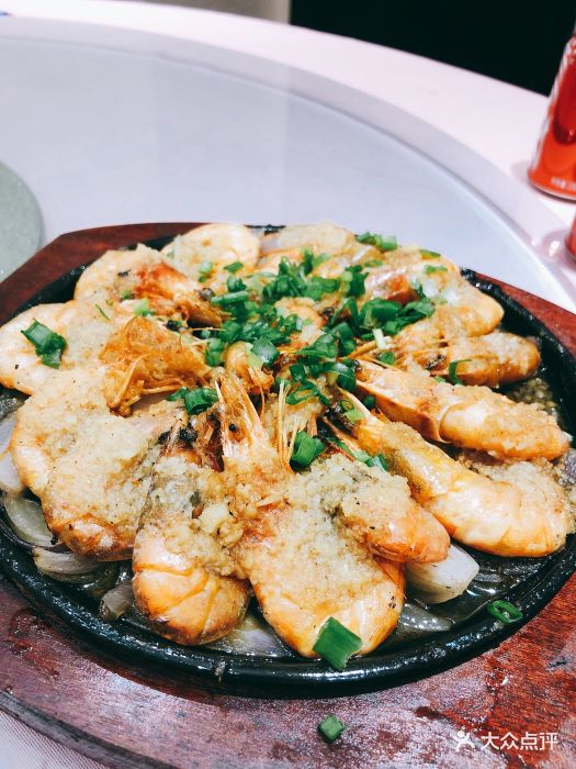 大方传统菜(太湖店)-铁板烤大虾-菜-铁板烤大虾图片-湖州美食-大众