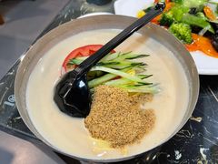 豆浆冷面-桃园中华料理炸酱面(燕儿岛路店)