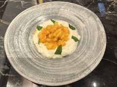 芝士米布丁配芒果雪芭-LESCEDARS Brasserie Bistro香柏树
