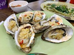炭烧蒜蓉生蚝-贞姨美食·老字号海鲜大排档