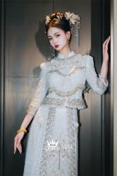 点击看大图 -艾拉·女王婚纱礼服馆