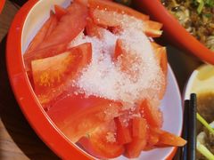 糖拌西红柿-老闵田螺馆·南昌市井菜·特色小吃(总店)