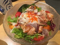 温泉蛋海鲜色拉-沼津港渔市(宏伊国际广场店)