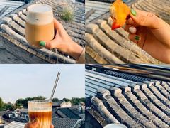 牛扎糖奶盖拿铁-糖房咖啡(南锣鼓巷店)