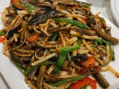 茭白炒鳝丝-丁老爷子苏香圆