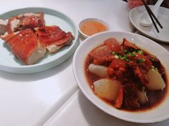 原汁萝卜牛筋腩-新旺茶餐厅·早餐·夜宵(仙霞店)