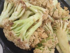 砂锅虾酱炒菜花-台山美食一绝阿四台山黄鳝饭(阿四创作店)