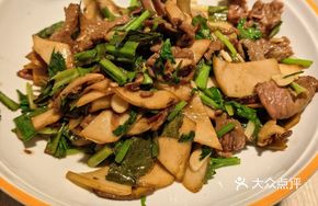 Beef with Morel Mushroom