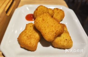 Fried Tofu Skin Cubes