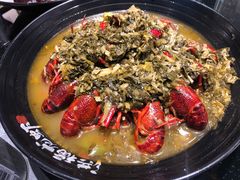 咸菜龙虾-洪福龙虾