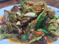 干莴苣炒腊肉-湖南湘菜馆(东湘缘二店)