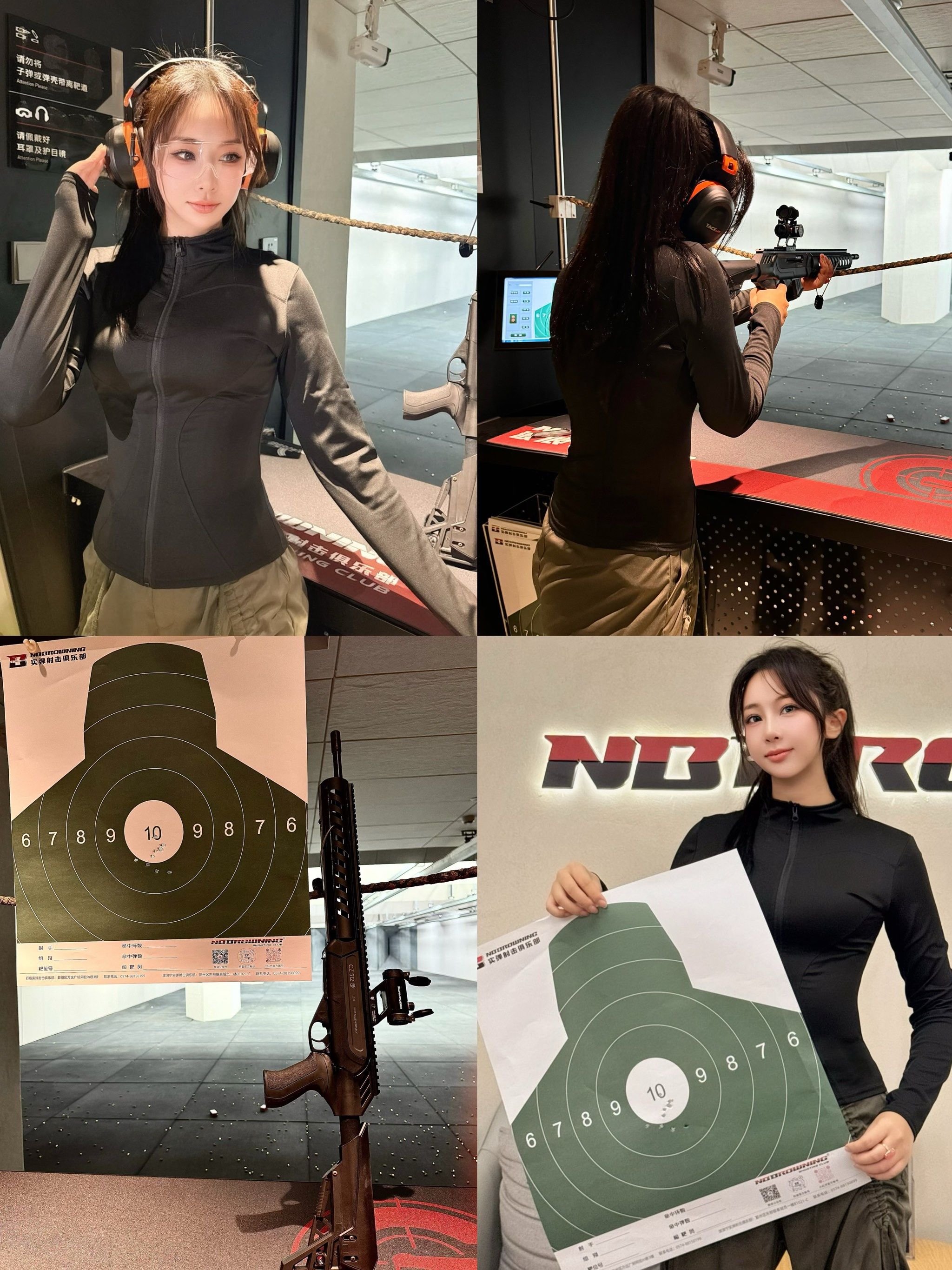  帅惨了的女狙击手shootin