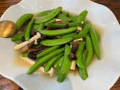 黑鸡棕炒甜豆-隐食餐厅(金水湾公馆店)