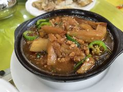 鱼香茄子煲-浩海美食店(闸坡店)