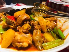 伊犁辣皮子烩大盘鸡-西贝(上海我格广场店)