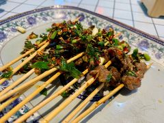 烈火牛肉-恋拐子油爆虾·家常菜