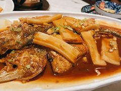 深海黄鱼年糕-径山十八道·风味民间菜(杭州总店)