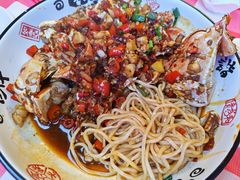 蟹脚捞面-饶品富牛魔王辣味烧菜馆(船山路总店)