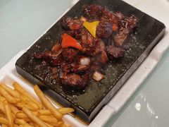 石烹雪花牛仔粒-汤记传菜(浦江店)