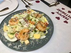 经典凯撒沙拉（鸡胸肉/大虾）-Wei菋·Le Bistrot