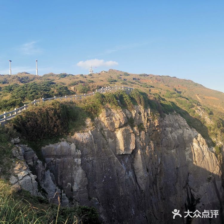 来渔山岛找寻找蓝色的大海～