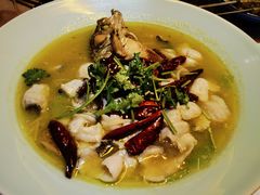 花间青椒鱼-丝路金桃·新疆菜(徐汇店)