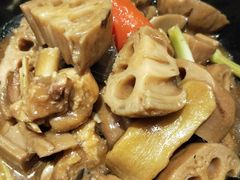 北菇猪手焖莲藕-广州逸林假日酒店·四季桃源中餐厅(白云山风景区店)