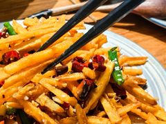 干煸藕丝-静一餐厅·湖北菜(前门店)