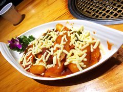 芝士之心年糕-唯成•韩国炭火烤肉 유성고기