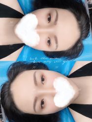 -西施无菌半永久纹绣眉眼影唇轻增发纹发际线
