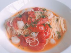 天使发丝面，虾仁，小番茄，海鲜汁-蝶舍·MAISON PAPILLON