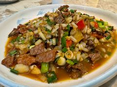 小炒黄牛肉-小乡小镇·传承桐庐土菜·老板亲自烧的菜
