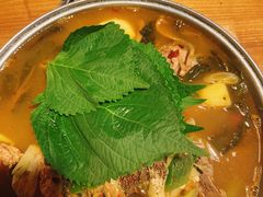 脊骨土豆汤-包装马车·韩国料理·포장마차