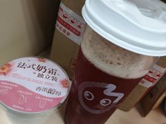 奶霜莓莓果茶-CoCo都可(蓝村店)