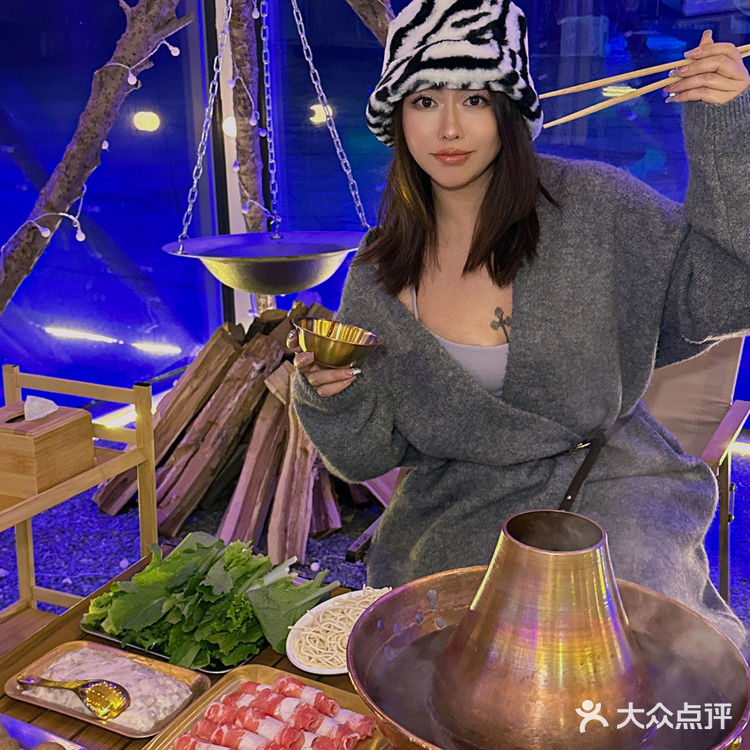 沈阳首家露营风铜火锅🔥感受冬日温暖☀️