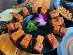雪花牛肉粒-米氏火鱼·泡椒鱼火锅(李子坝老店)