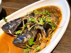 红烧黑鱼-老妈疙瘩汤·平价海鲜专门店·老威海菜(渔港路店)