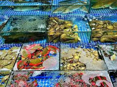 -霞涌市场海鲜摆卖区