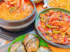 海鲜菠萝炒饭-大财·DA CAI花园餐厅.草坪婚礼.团建会议.围炉煮茶.求婚派对(三圣乡店)