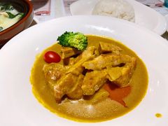 咖喱猪扒饭-添饭茶餐厅(天悦龙庭店)