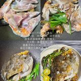 今日晚餐~青柠配香煎三文鱼头~好正