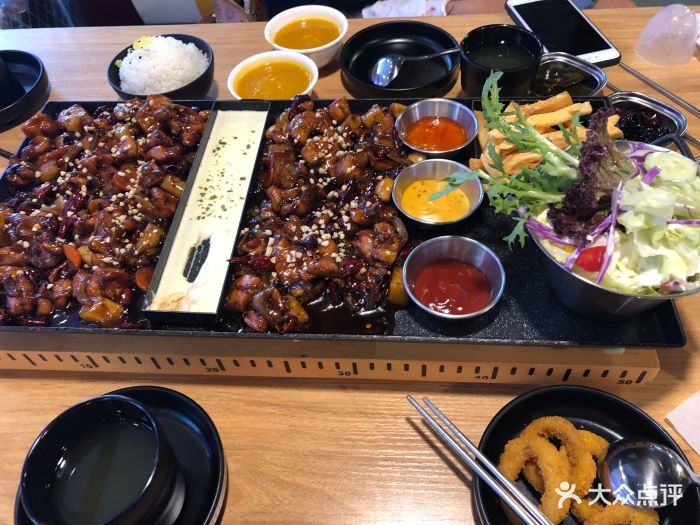 韩都dm咖(万达广场店)-分米鸡-菜-分米鸡图片-济南美食-大众点评网