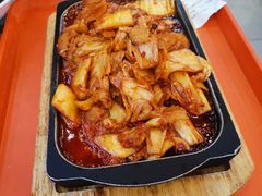 铁板辣白菜五花肉-华天延吉餐厅(西四总店)