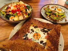 鸡蛋蘑菇熏肉荞麦可丽饼-RAC BAR(安福路店)