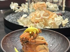 熟醉陈年花雕大闸蟹-潮隐·东园现代潮菜