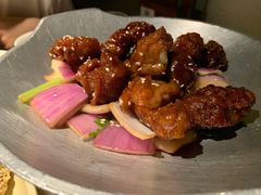 蒜香蜜汁排骨-绿茶餐厅(领展购物广场·中关村店)