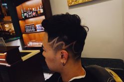 -595barbershop美式油头