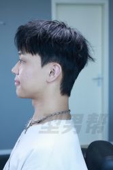 -型男帮男士假发补发·佩戴式发型